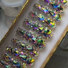 Lux press on nails// XXL Diamond Girl ✨