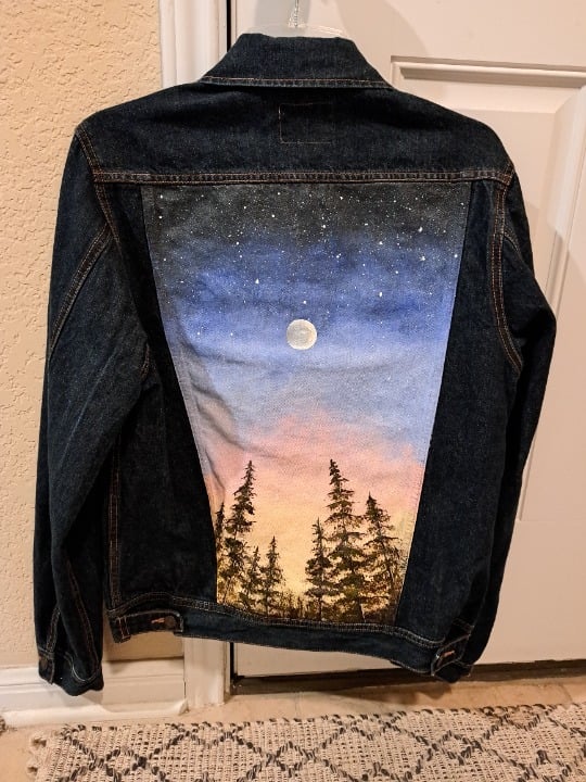 Painted Jean Jacket