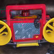 Disney PHINEAS AND FERB Boom Box CD Player W/ Sound Effects DJ Aux Input