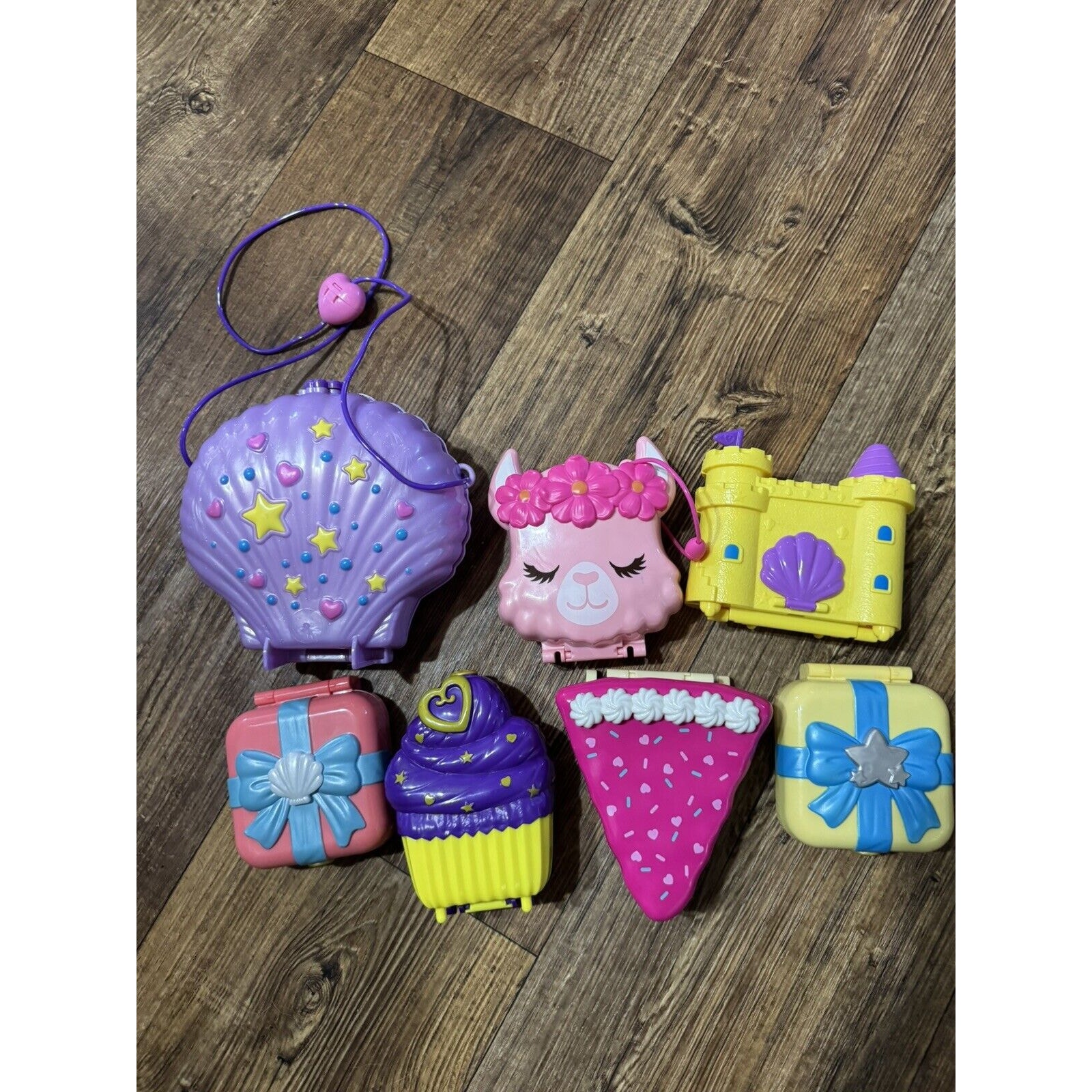 Mixed Polly Pocket Lot Compact Cases Pollys Accessories 2018-2019 Mixed Random