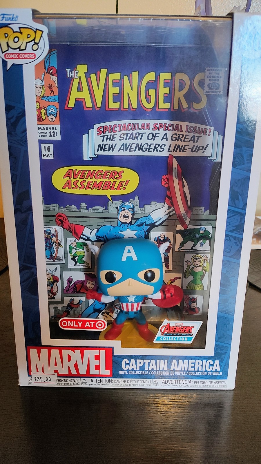 Marvel Captain America Funko Pop