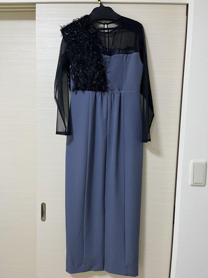 Andresd fringe glitter knot dress
