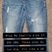 Miss Me Jeans size