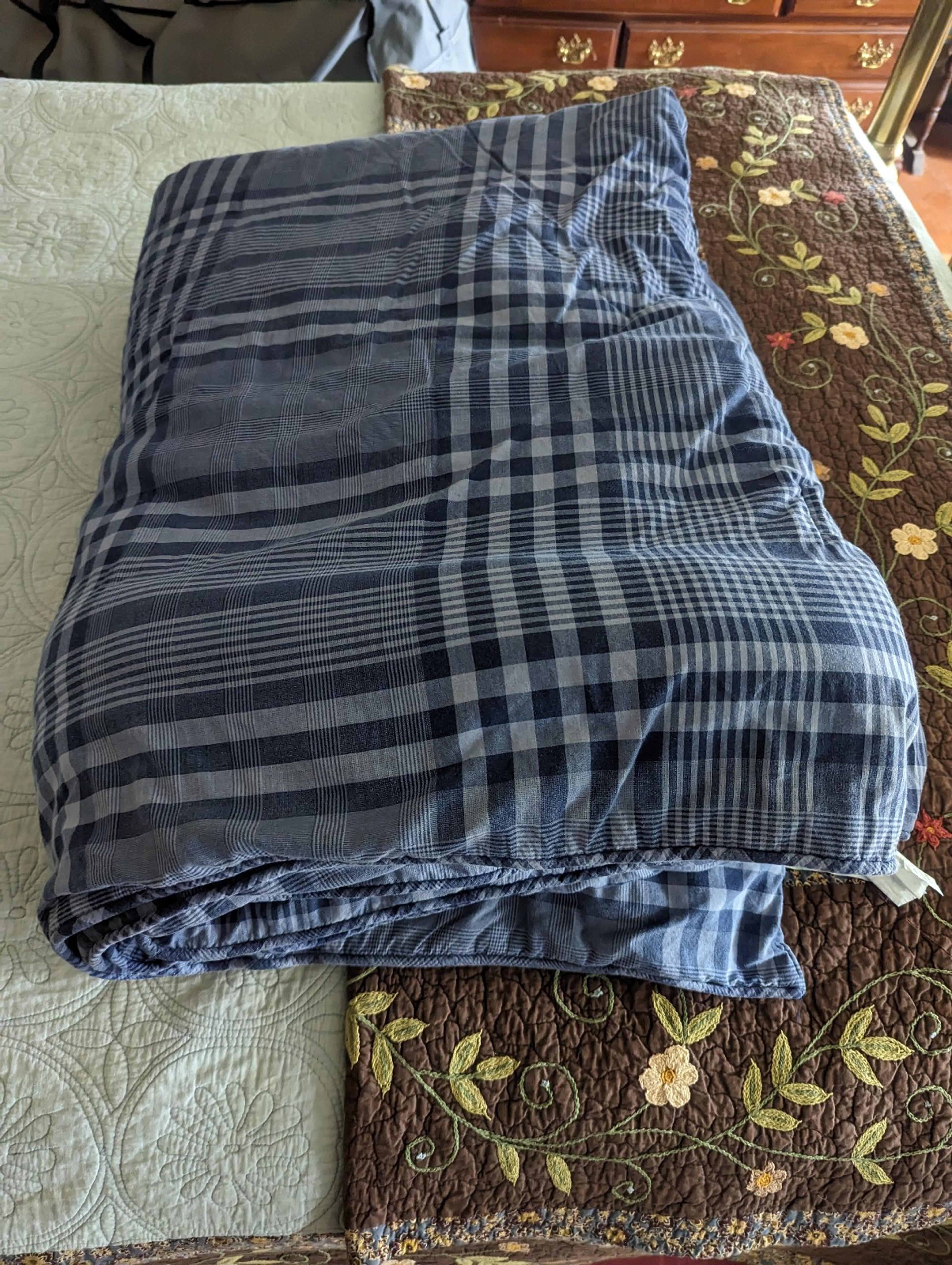 Tommy hilfiger boston plaid comforter set Clearance