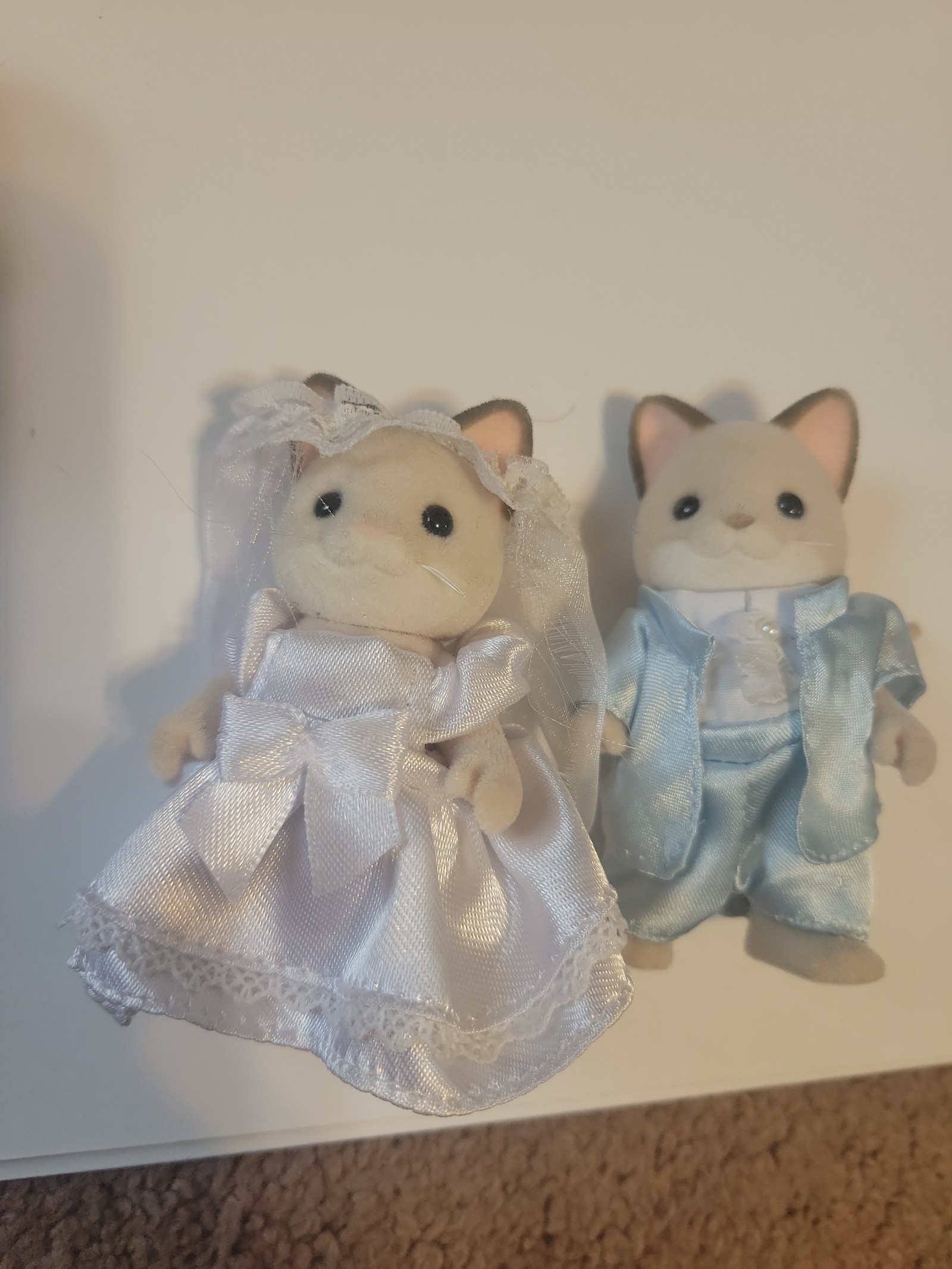 Calico Critters Dante Wedding Cats