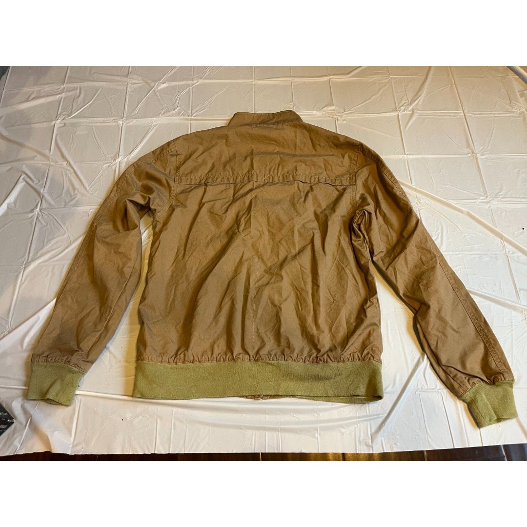 SAMPLE Nike Zip Up Jacket Size M Striped Collar French Football Federation
