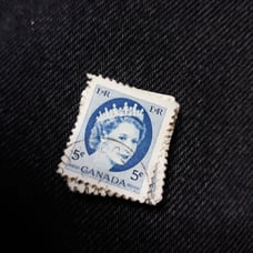 5 cents canada 100 stamps