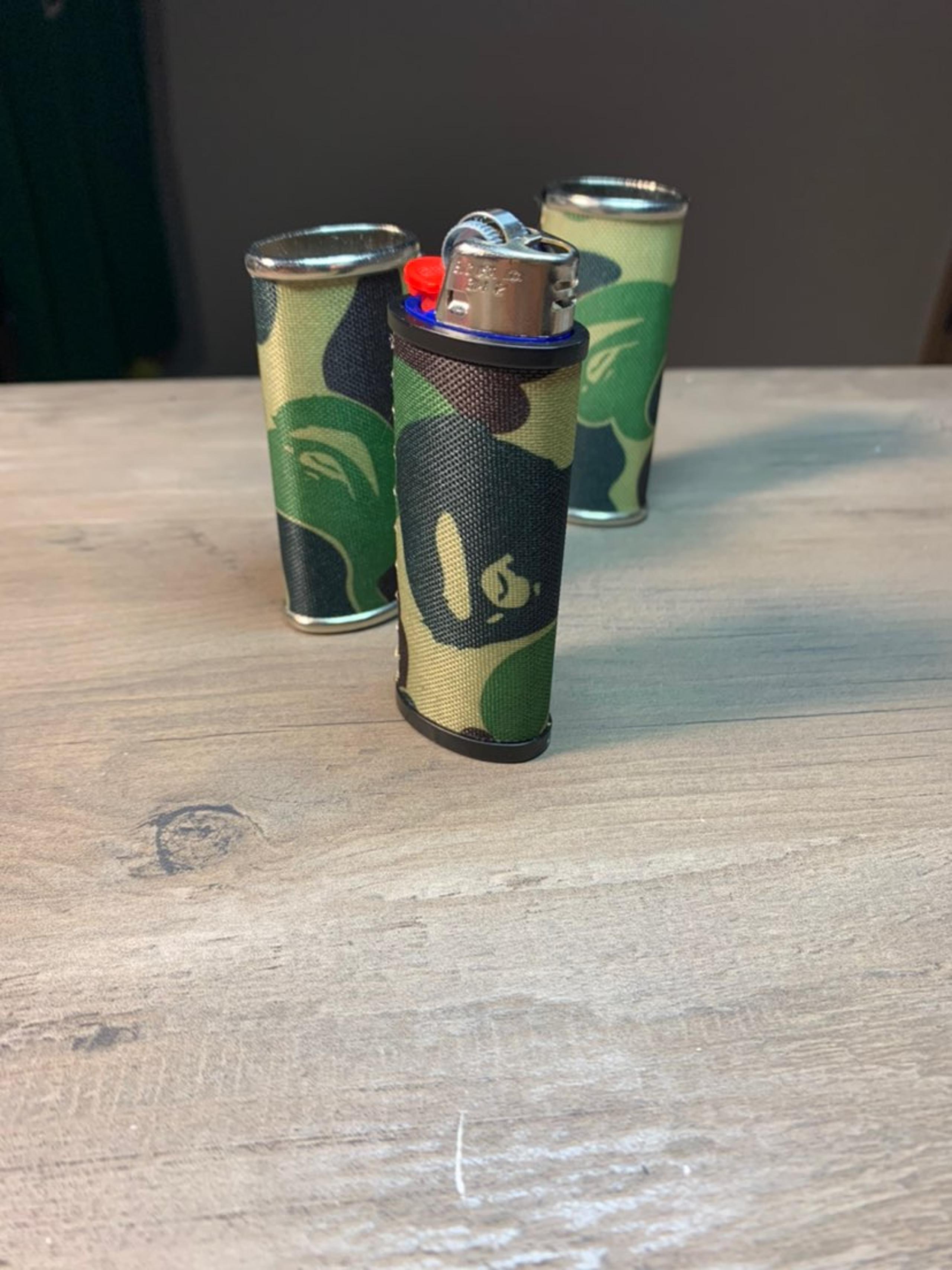 Custom Green Bape Lighter Case