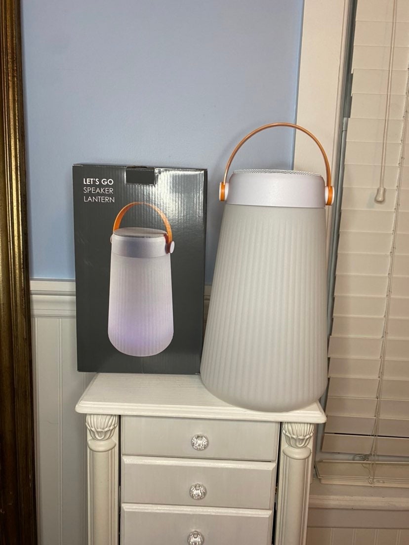 Let's Go Speaker Lantern