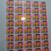 RARE! MINT ELVIS COMMEMORATIVE WATCH & Full FRAMED STAMP SHEET 29 CENT USPS