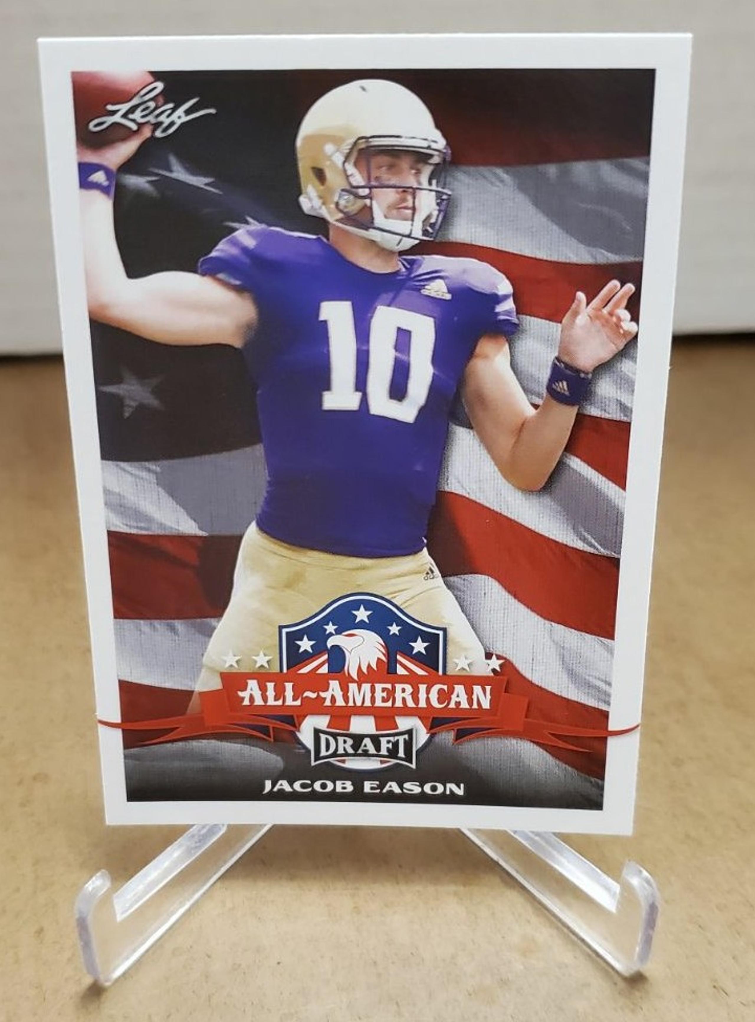 2020 Leaf Jacob Eason Rookie Card