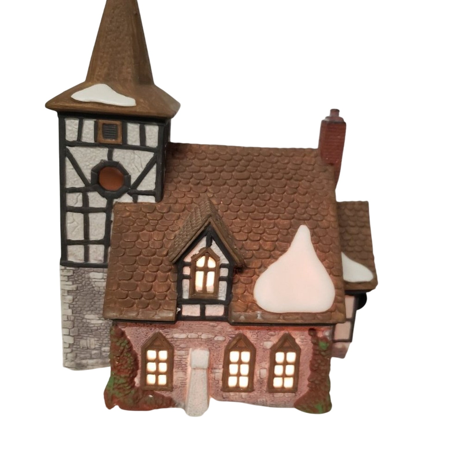 DICKINSON OLD MICHAEL CHURCH POR Intro 1992 Retired December 1996 Lighted