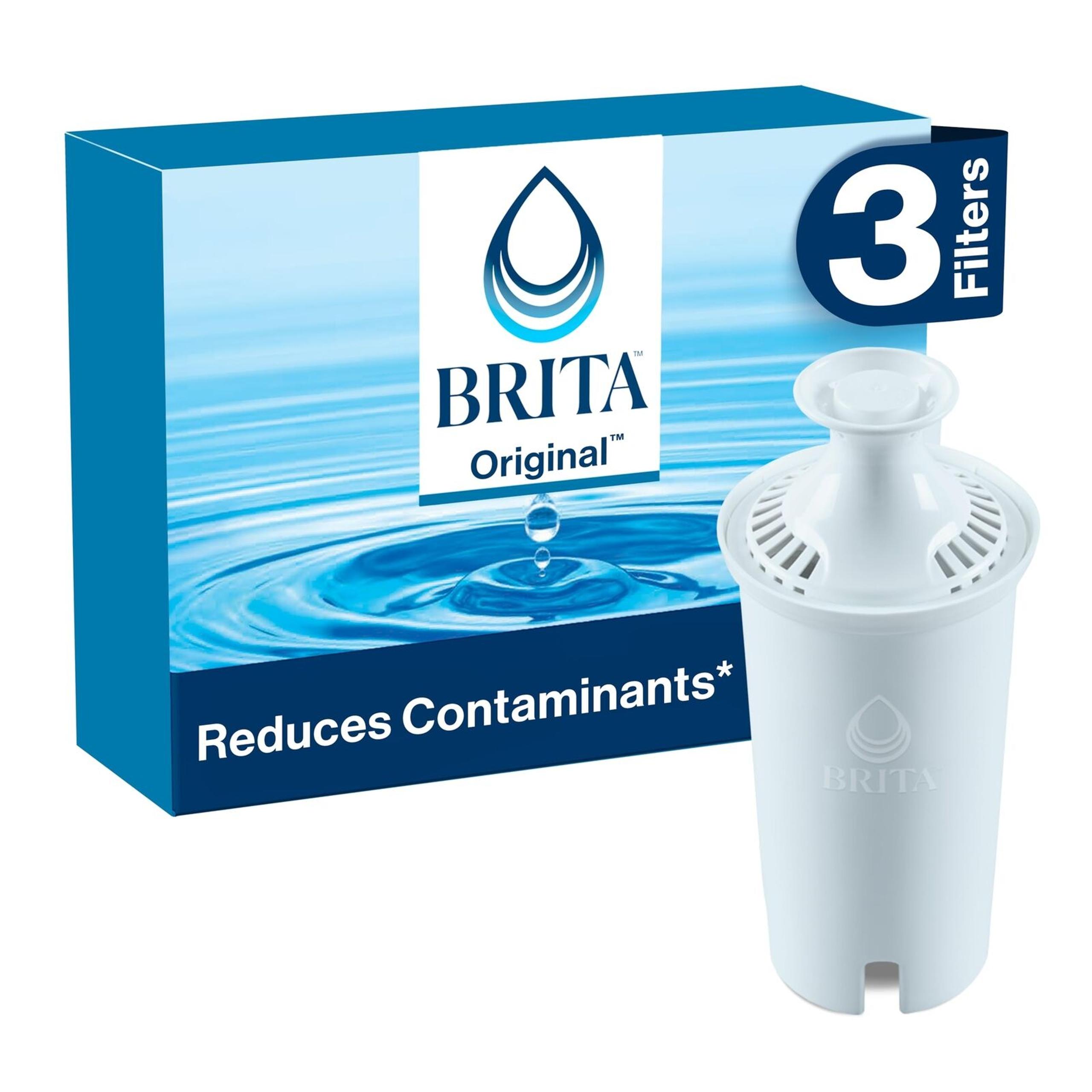 Brita Standard Water Filter for Pitchers and Dispensers, BPA-Free, Reduces Coppe