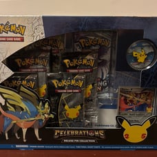 Pokemon Celebrations Deluxe Pin Collection [Zacian LV. X]
