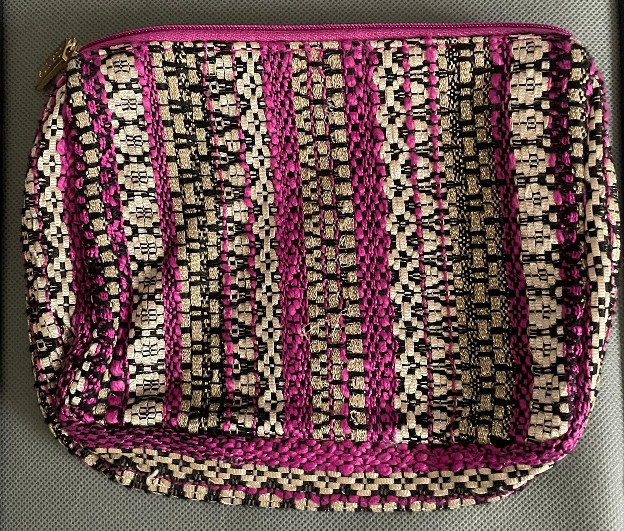 Tarte Embroidered Travel Cosmetics Bag