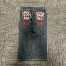 Insane baggy Y2K red ape jeans