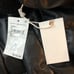 Good American Womens Faux Leather Short Puffer Jacket Sherpa Black 4 US XL