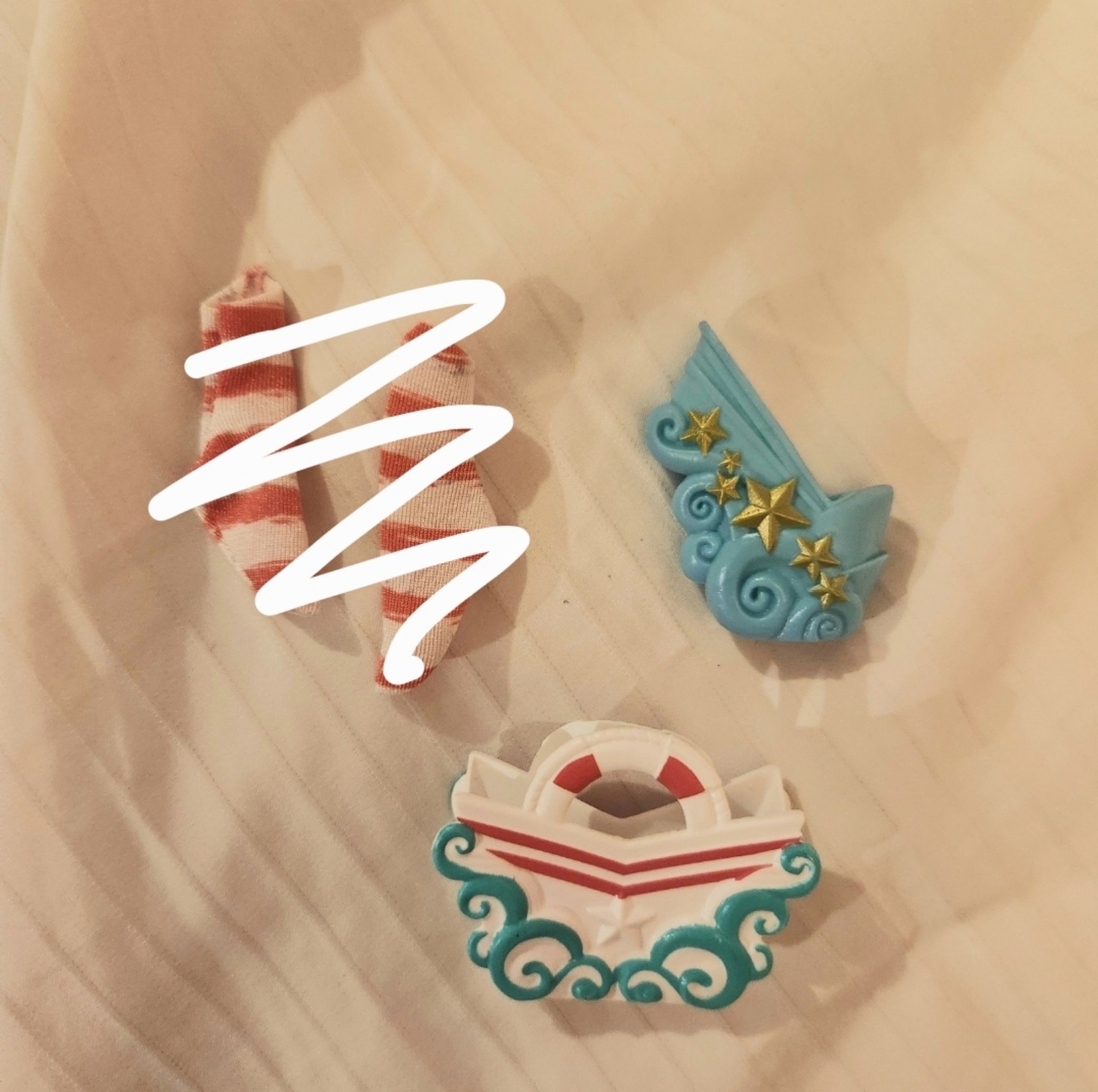 Monster high Shriekwrecked lagoona accessory lot