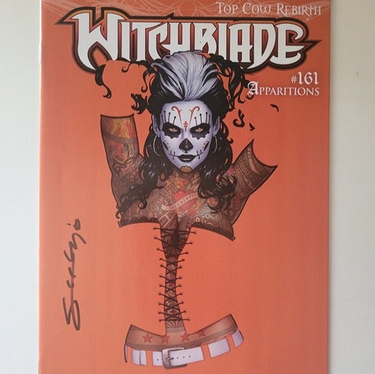 Witchblade #161 - SIGNED John Tyler Christopher Negative Space Variant HTF - NM