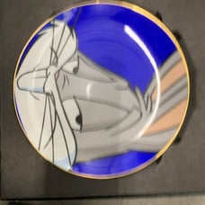 looney Tunes Bugs Bunny decorative plate from 1996 Warner Brothers