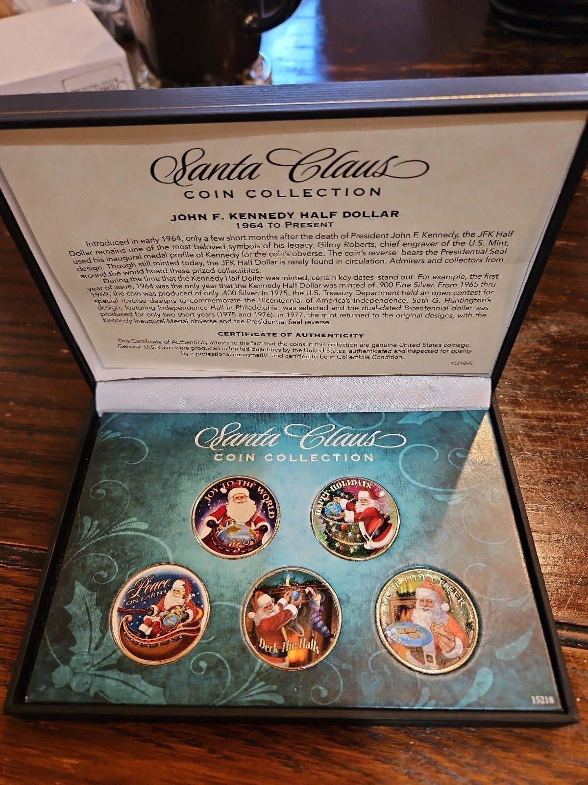 Santa Claus Coin Collection Half Dollars