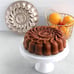 NWT! NORDIC WARE CITRUS TWIST 8 CUP CAKE PAN LEMON/ORANGE