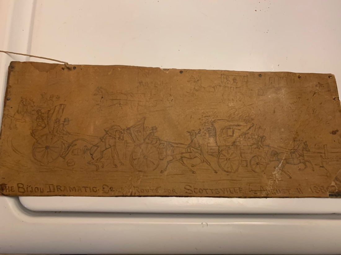 1886 scottsville va sketch of the bijou