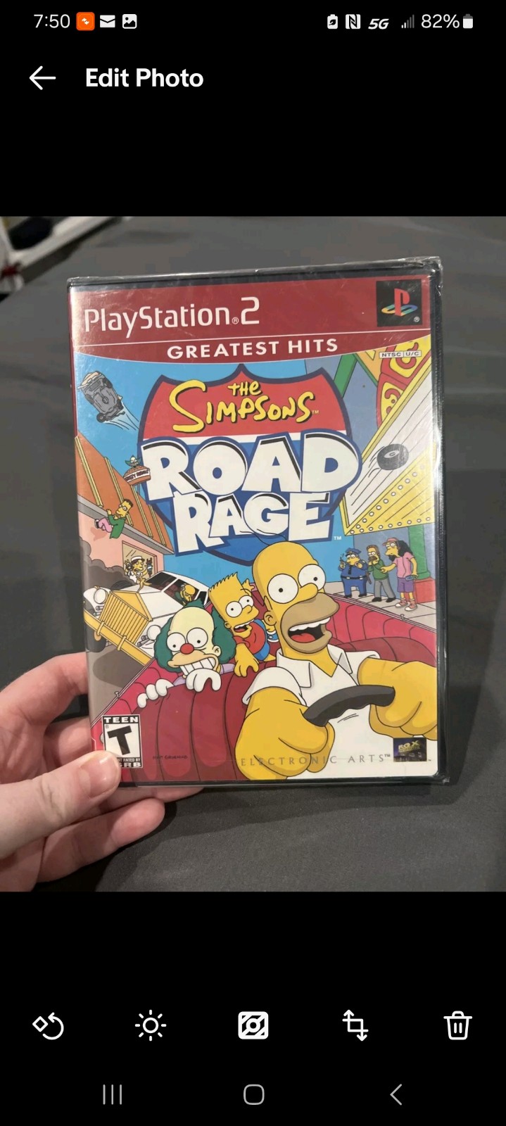 simpsons road rage ps2 sealed!
