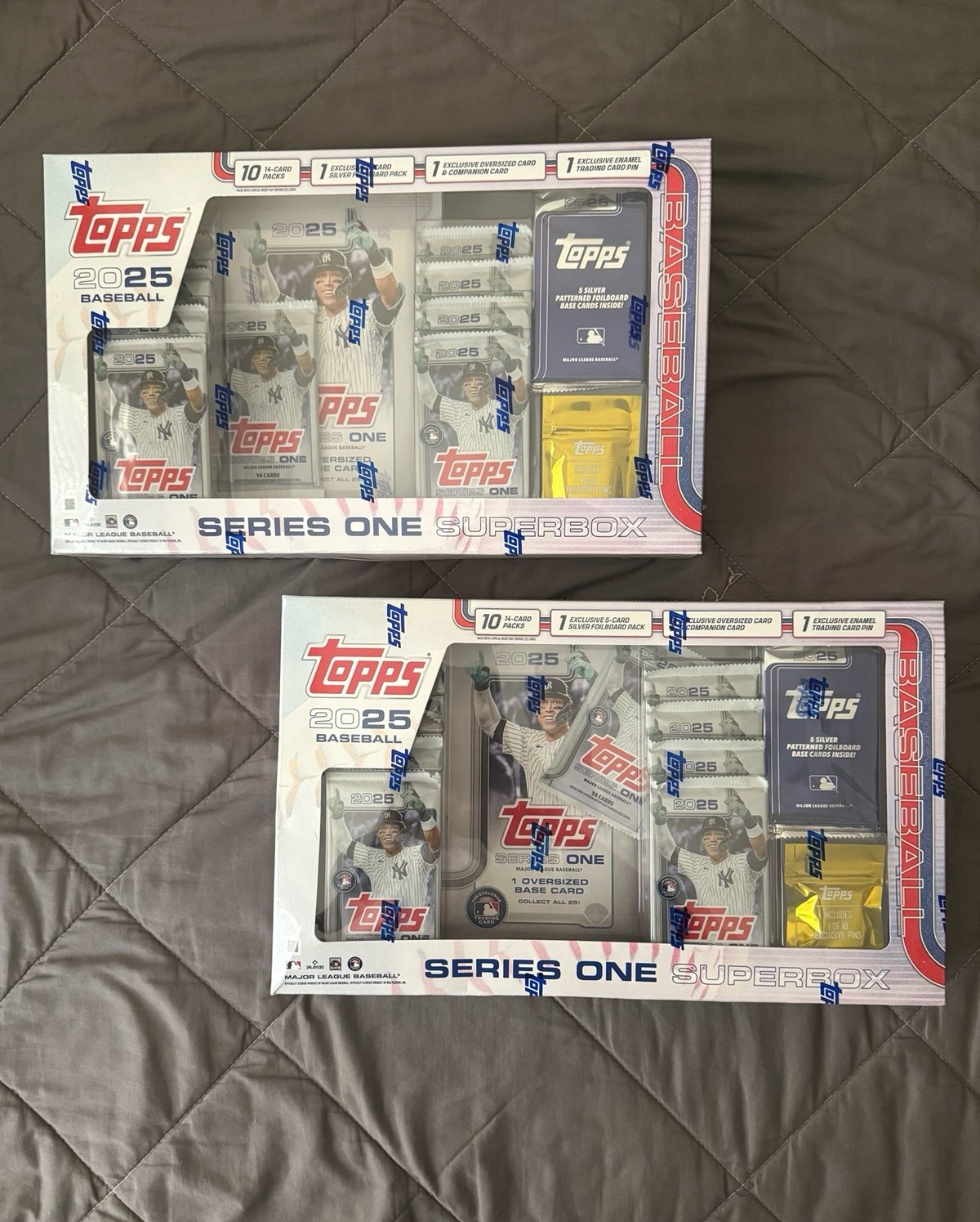 2025 Topps Series 1 Super Box Factory Sealed 2 pack-IN HAND