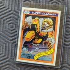 Sabretooth 1990 Impel Marvel Universe #57