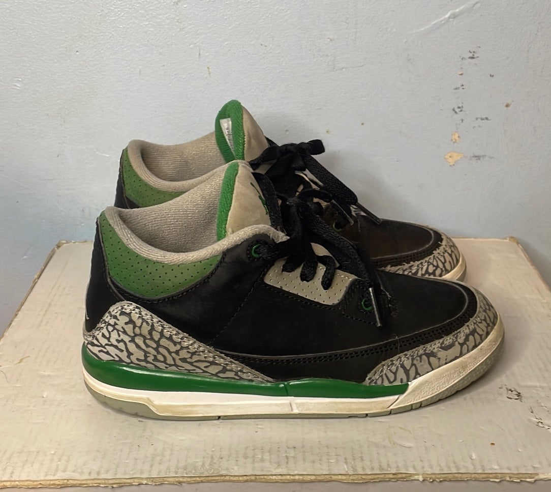 Air Jordan 3 Retro Pine Green (PS) Shoes