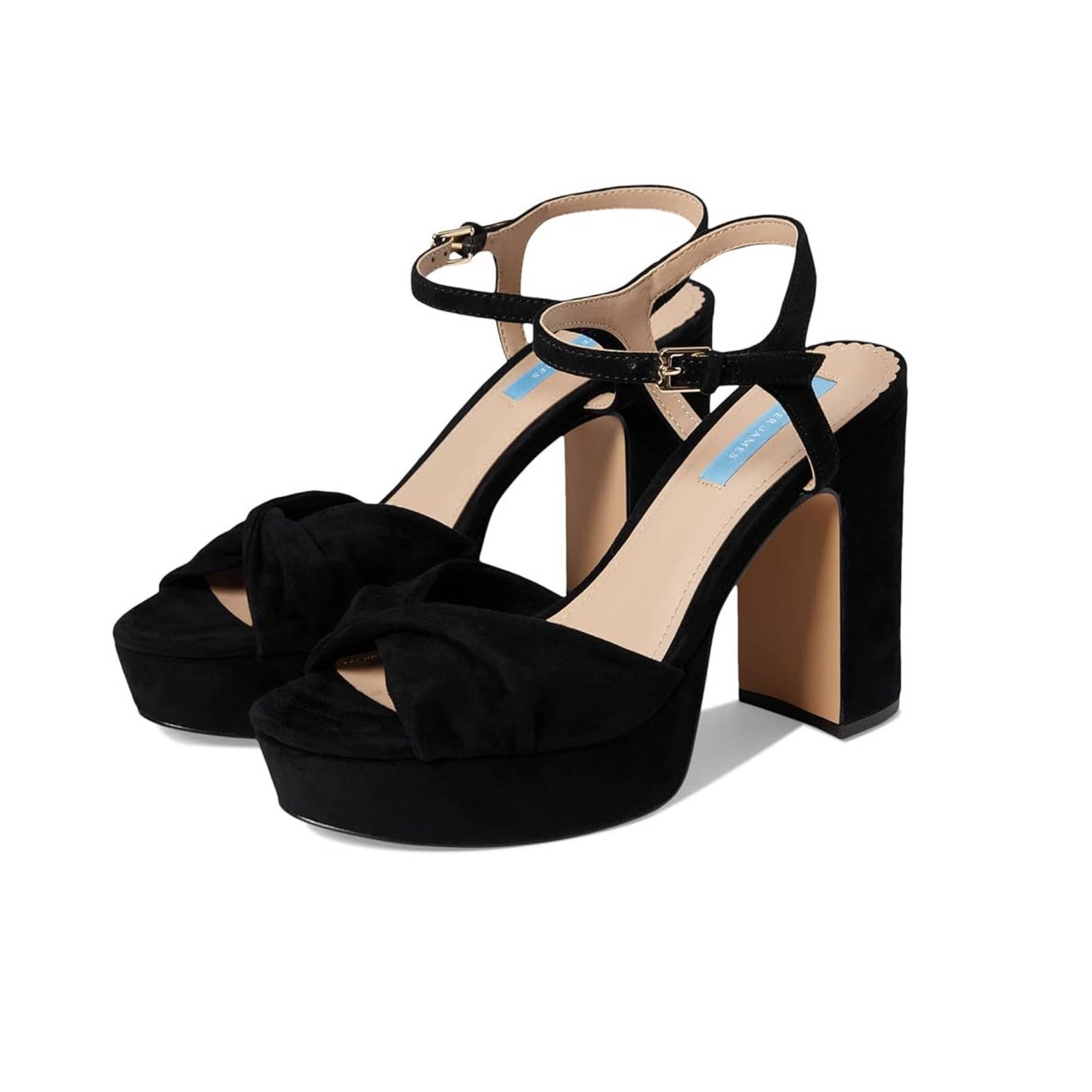 Draper James Paloma Platform Sandal in Black Size 10