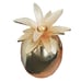 Mark Graham Pineapple Canister Gold Tone Kitchen Decor Fruit Sculpture 10