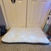 Washable Dog Bed for Large Dogs Dog Crate Mat 36 Inch Comfy Fluffy Kennel Pad