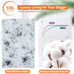 Washable Dog Bed for Large Dogs Dog Crate Mat 36 Inch Comfy Fluffy Kennel Pad