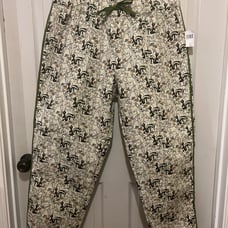 Disney Parks Bambi Printed Quilted Pants Women’s NWT