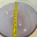 Fire and Light Recycled Glass 11” Lavender Bowl Serving Lg