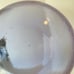 Fire and Light Recycled Glass 11” Lavender Bowl Serving Lg