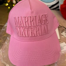 BRIDEMERCH Marriage Material Baseball Cap