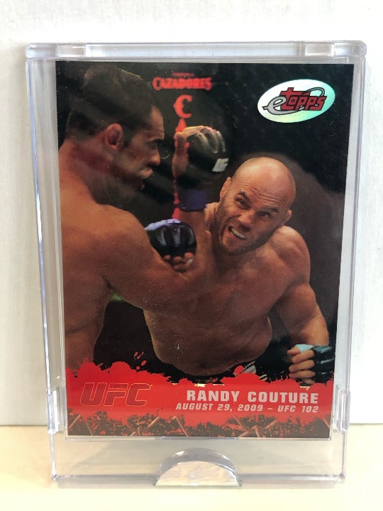Randy Couture 2009 eTopps Topps UFC 102 Uncirculated ~ Serial # 179/839