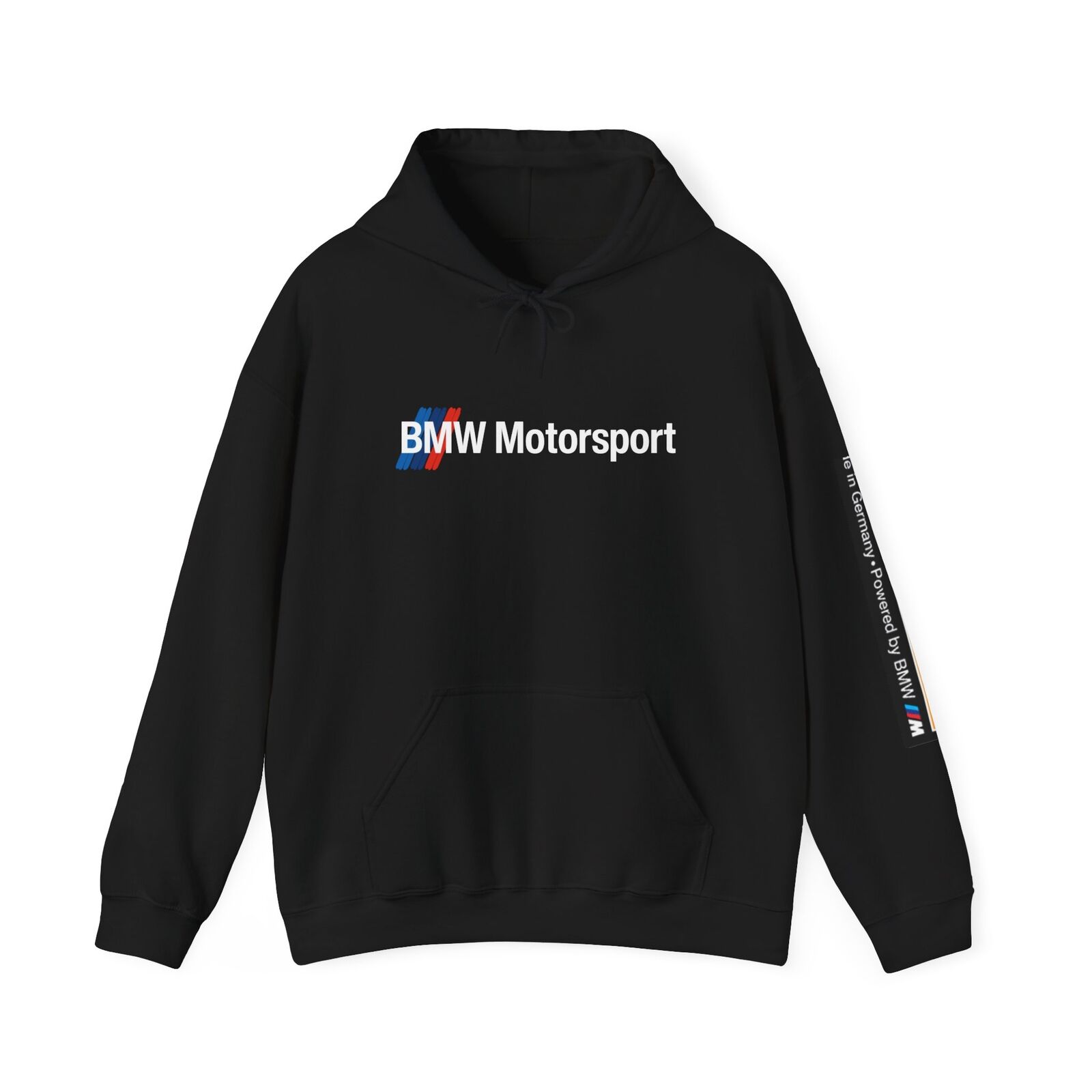 BMW Motorsport Hoodie Made in Germany powered by BMW //M, Racing Car Enthusiast