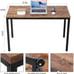 Computer Desk 47.2 for Home , Sturdy Writing Desk Study Table Gaming Table