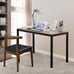 Computer Desk 47.2 for Home , Sturdy Writing Desk Study Table Gaming Table