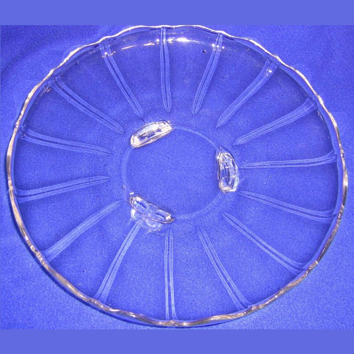 Large Glass Serving Tray