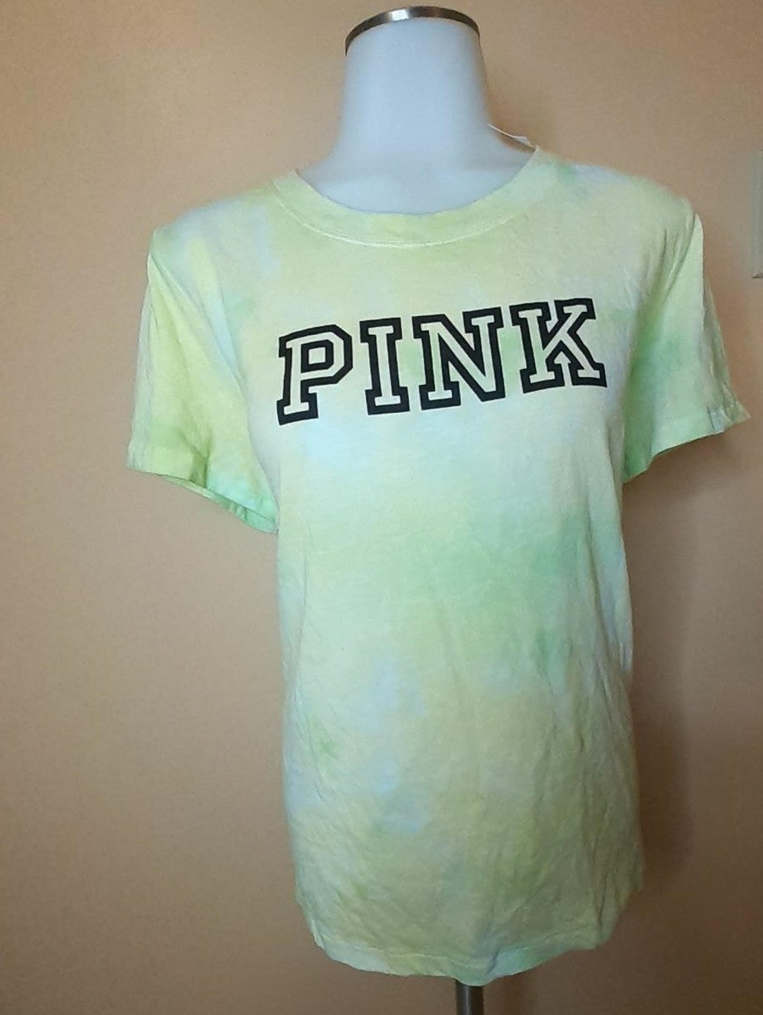 Pink tie and dye women top