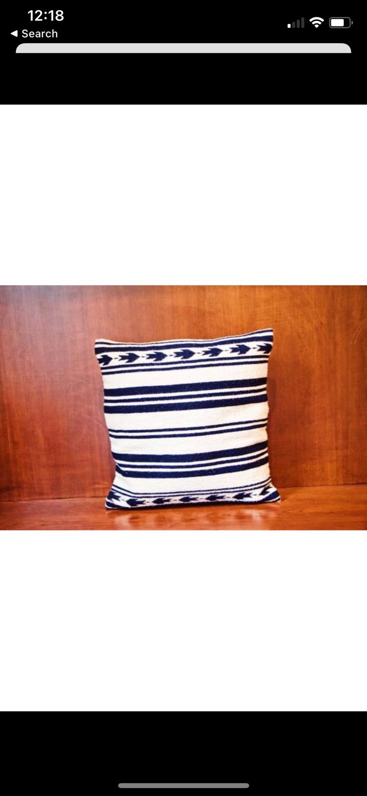 Boho handmade decorative pillow