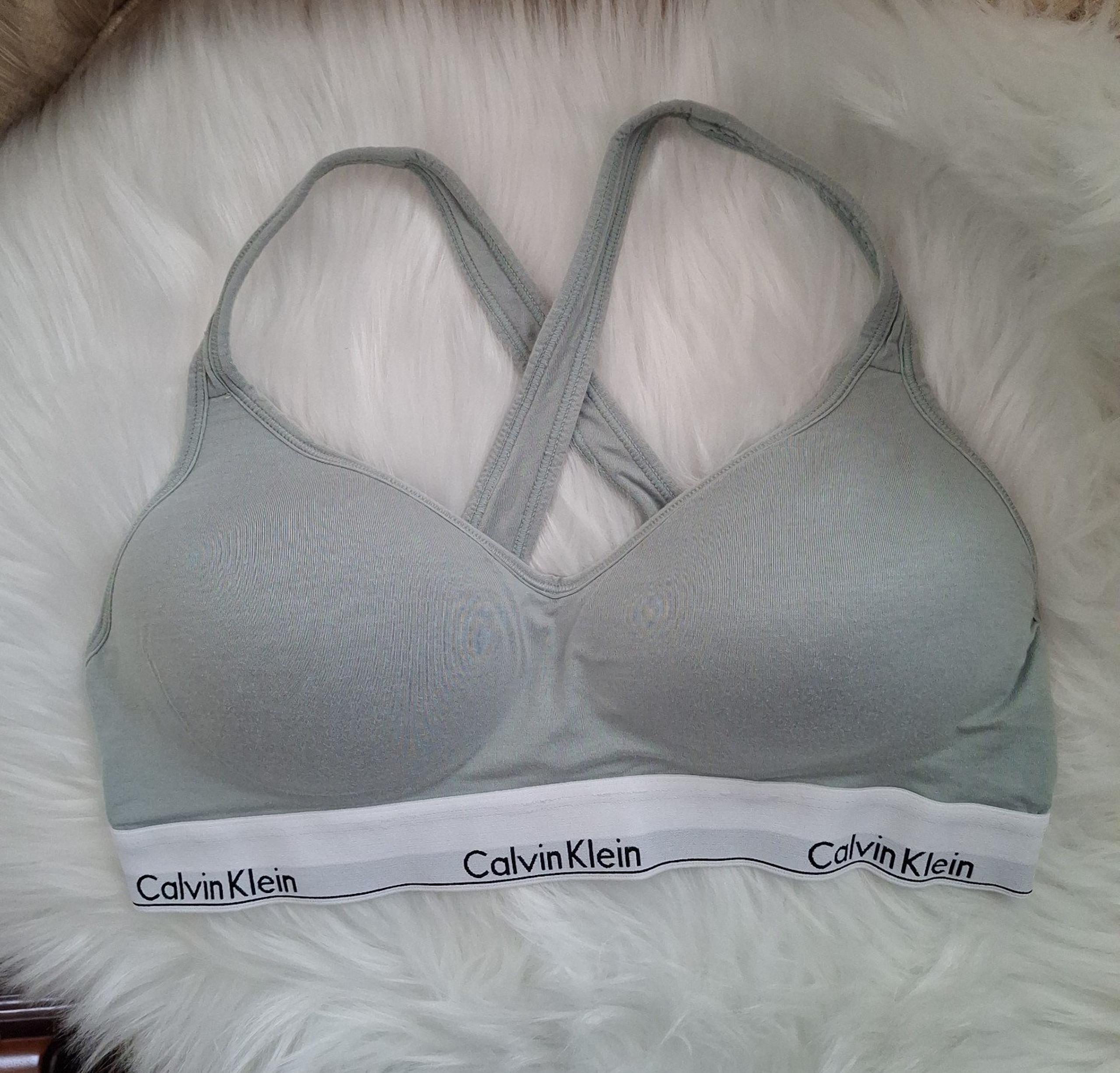 Women's Sports Bra, Calvin Klein, Size XL