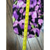 Jason Wu Collection Sheath Dress Floral Sleeveless Draped Jersey Purple Size 10