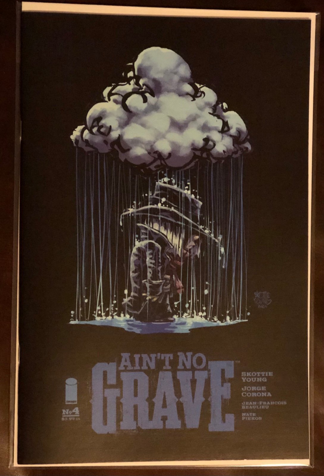 AIN’T NO GRAVE 4 1:25 SKOTTIE YOUNG VARIANT INCENTIVE COVER IMAGE COMICS 2024 NM