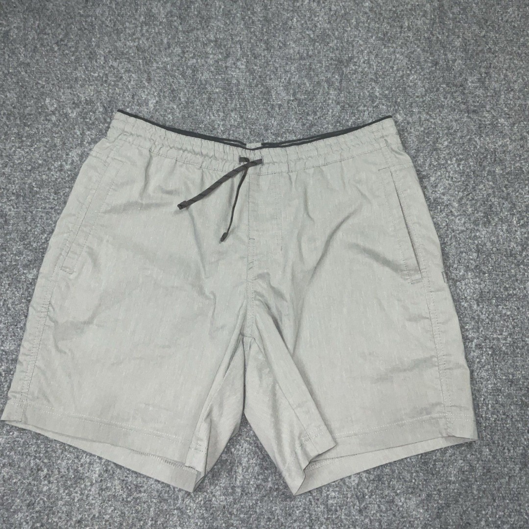 Kuhl Shorts Mens Size M Gray Getaway Lightweight Breathable Outdoors Hemp Blend